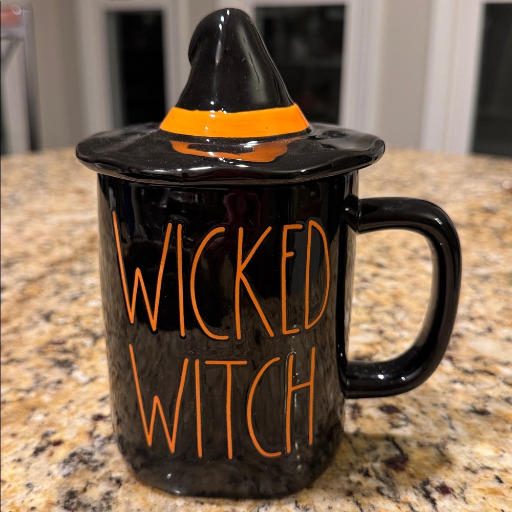 New Rae Dunn Wicked Witch Mug with Hat